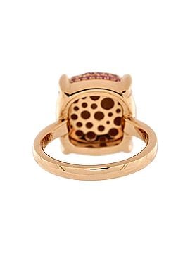 Tiffany & Co. Paloma Picasso Sugar Stacks Ring 18K Rose Gold with Pink Sapphires 12mm (view 2)