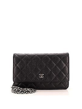 Chanel Wallet on Chain Quilted Caviar (view 1)