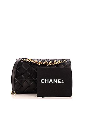 Chanel Logo Letters Chanel Touch Chain Flap Bag Quilted Lambskin Medium (view 2)