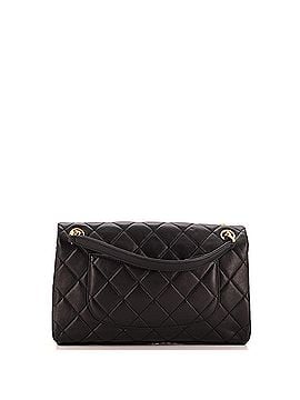 Chanel Logo Letters Chanel Touch Chain Flap Bag Quilted Lambskin Medium (view 2)