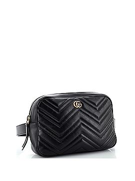 Gucci GG Marmont Square Belt Bag Matelasse Leather (view 2)
