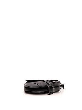 Christian Dior Ultra Matte Saddle Handbag Leather Medium (view 2)