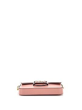 Gucci Horsebit 1955 Shoulder Bag Leather with Crystal Detail Mini (view 2)
