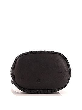 Chanel Coco Pleats Drawstring Bag Pleated Crumpled Calfskin Medium (view 2)