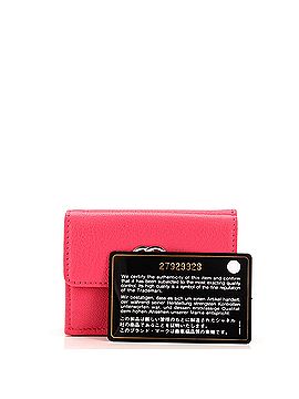 Chanel CC Trifold Flap Wallet Goatskin Small (view 2)