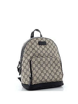 Gucci Zip Pocket Backpack GG Coated Canvas Small (view 2)