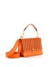 Fendi 100% Leather Orange Kan I Bag Laser Cut Leather Medium One Size - photo 3
