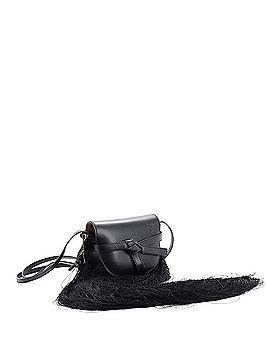 Loewe Gate Shoulder Bag Leather with Silk Fringe Mini (view 2)