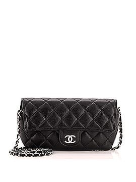 Chanel Classic Sunglasses Case with Chain Quilted Caviar (view 1)