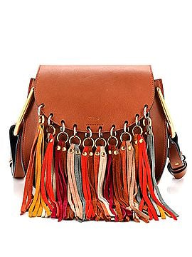 Chloé Multicolor Fringe Hudson Bag Leather Small (view 1)