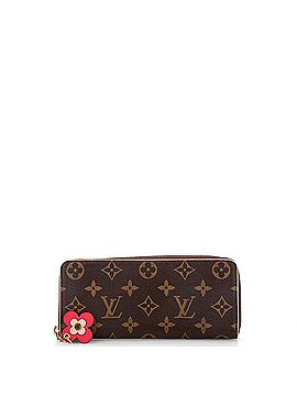 Louis Vuitton Clemence Wallet Limited Edition Blooming Flowers Monogram Canvas (view 1)