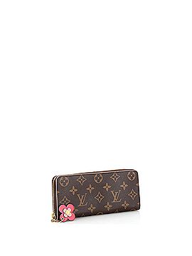 Louis Vuitton Clemence Wallet Limited Edition Blooming Flowers Monogram Canvas (view 2)