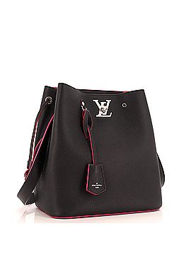 Louis Vuitton Lockme Bucket Bag Leather (view 2)