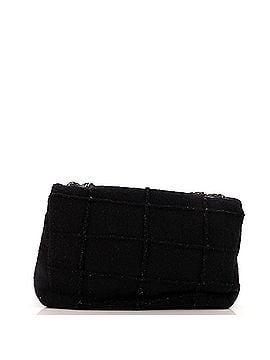 Chanel Chocolate Bar Mademoiselle Flap Bag Quilted Wool Jumbo (view 2)