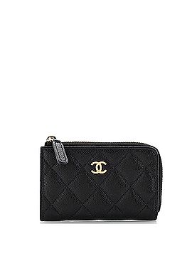 Chanel Key Pouch Quilted Caviar (view 1)