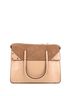 Fendi 100% Leather Tan Flip Tote Leather with Suede Large One Size - photo 4