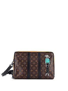 Louis Vuitton Keepall Pouch Monogram Canvas with LV Friends Patch (view 1)