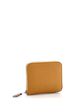 Hermès Azap Zip Around Wallet Silk'in Epsom Compact (view 2)