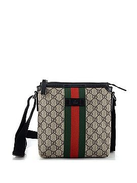Gucci Web Messenger Bag GG Coated Canvas Small (view 1)