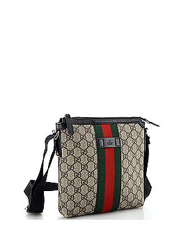 Gucci Web Messenger Bag GG Coated Canvas Small (view 2)