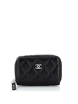 Chanel CC Zip Coin Purse Quilted Lambskin Small (view 1)