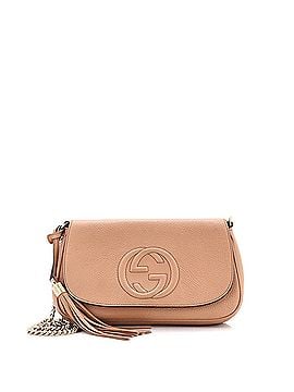 Gucci Soho Chain Crossbody Bag (Outlet) Leather Medium (view 1)