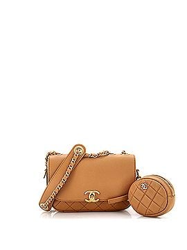 Chanel Multi Pouching Flap Bag with Coin Purse Quilted Calfskin (view 1)
