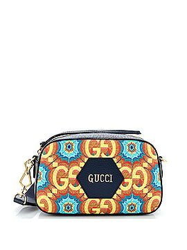 Gucci Aria 100th Anniversary Camera Messenger Bag Kaleidoscope Print GG Coated Canvas Small (view 1)