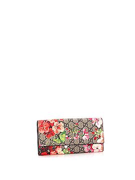 Gucci Continental Wallet Blooms Print GG Coated Canvas (view 2)