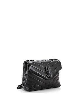 Saint Laurent Loulou Shoulder Bag Matelasse Chevron Leather Small (view 2)