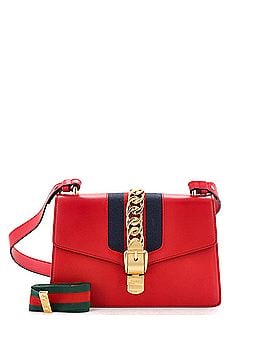 Gucci Sylvie Shoulder Bag Leather Small (view 1)