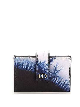 Christian Dior 5-Gusset Card Holder Printed Leather (view 1)