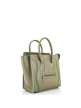 Céline Luggage Bag Smooth Leather Micro (view 2)