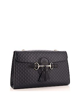 Gucci Emily Chain Flap Bag Guccissima Leather Medium (view 2)