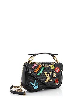 Louis Vuitton New Wave Chain Bag Limited Edition Patches Quilted Leather MM (view 2)