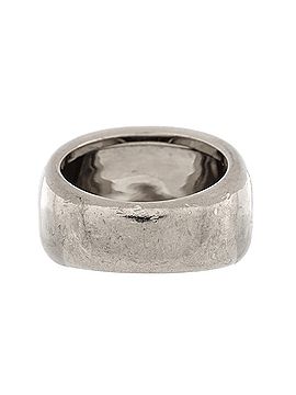 Cartier Nouvelle Vague Dome Ring 18K White Gold Wide (view 2)