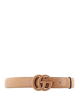 Gucci GG Marmont Monochrome Belt Leather with Enamel Wide (view 2)