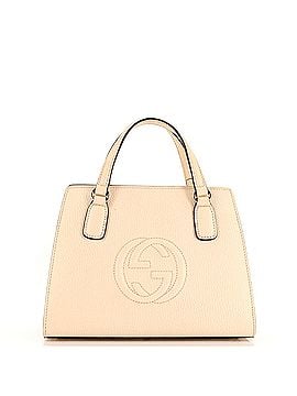 Gucci Soho Convertible Top Handle Satchel (Outlet) Leather Small (view 1)