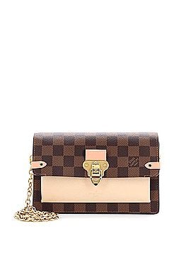 Louis Vuitton Vavin Chain Wallet NM Damier with Leather (view 1)