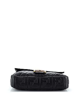 Fendi Baguette NM Bag Zucca Embossed Leather Medium (view 2)