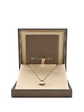 Bvlgari Divas' Dream Pendant Necklace 18K Rose Gold with Mother of Pearl and Diamond Small (view 2)
