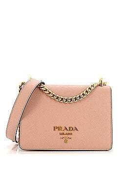Prada Chain Flap Bag Saffiano Leather Small (view 1)