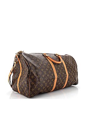 Louis Vuitton Keepall Bandouliere Bag Monogram Canvas 55 (view 2)