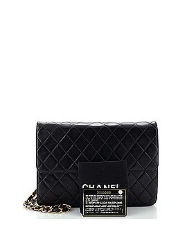Chanel Vintage Clutch with Chain Quilted Leather Medium (view 2)