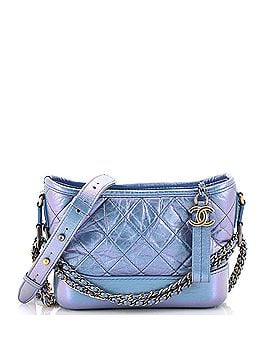 Chanel Gabrielle Hobo Quilted Iridescent Aged Calfskin Small (view 1)