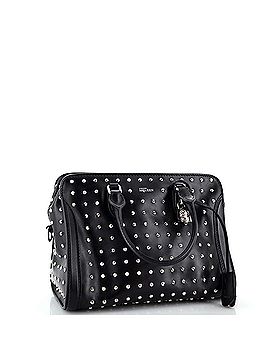 Alexander McQueen Padlock Zip Around Tote Studded Leather Small (view 2)