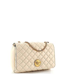 Versace Medusa Icon Chain Flap Bag (Outlet) Quilted Leather Medium (view 2)