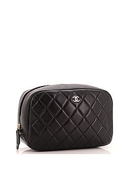 Chanel Curvy Cosmetic Pouch Quilted Lambskin Medium (view 2)