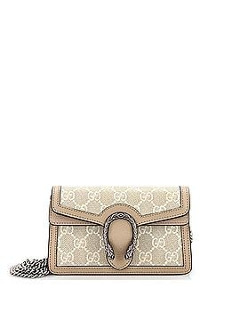 Gucci Dionysus Bag GG Coated Canvas with Leather Super Mini (view 1)