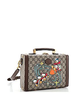 Gucci Disney Donald Duck Top Handle Beauty Case Printed GG Coated Canvas (view 2)